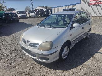 Sloopauto Nissan Almera-tino 1.8 Zilver KL0 Onderdelen QG18DE Motor 2001/6