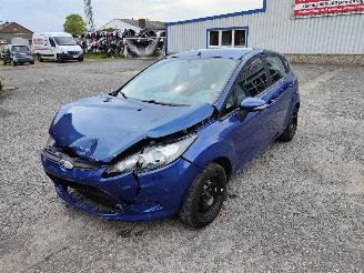 Sloopauto Ford Fiesta 1.25 16V Burma-Blauw Onderdelen SNJA Motor 2010/4