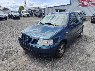 Salvage car Volkswagen Polo 6N2 Rivierablauw LK5S Onderdelen 2001/9