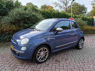 krockskadad bil auto Fiat 500C 0.9 TwinAir Rock 2011/3