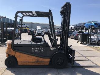 Tweedehands machine Still  R 60-40 4 tonner Elektrisch met side shift en vorkenspreider 1998/1