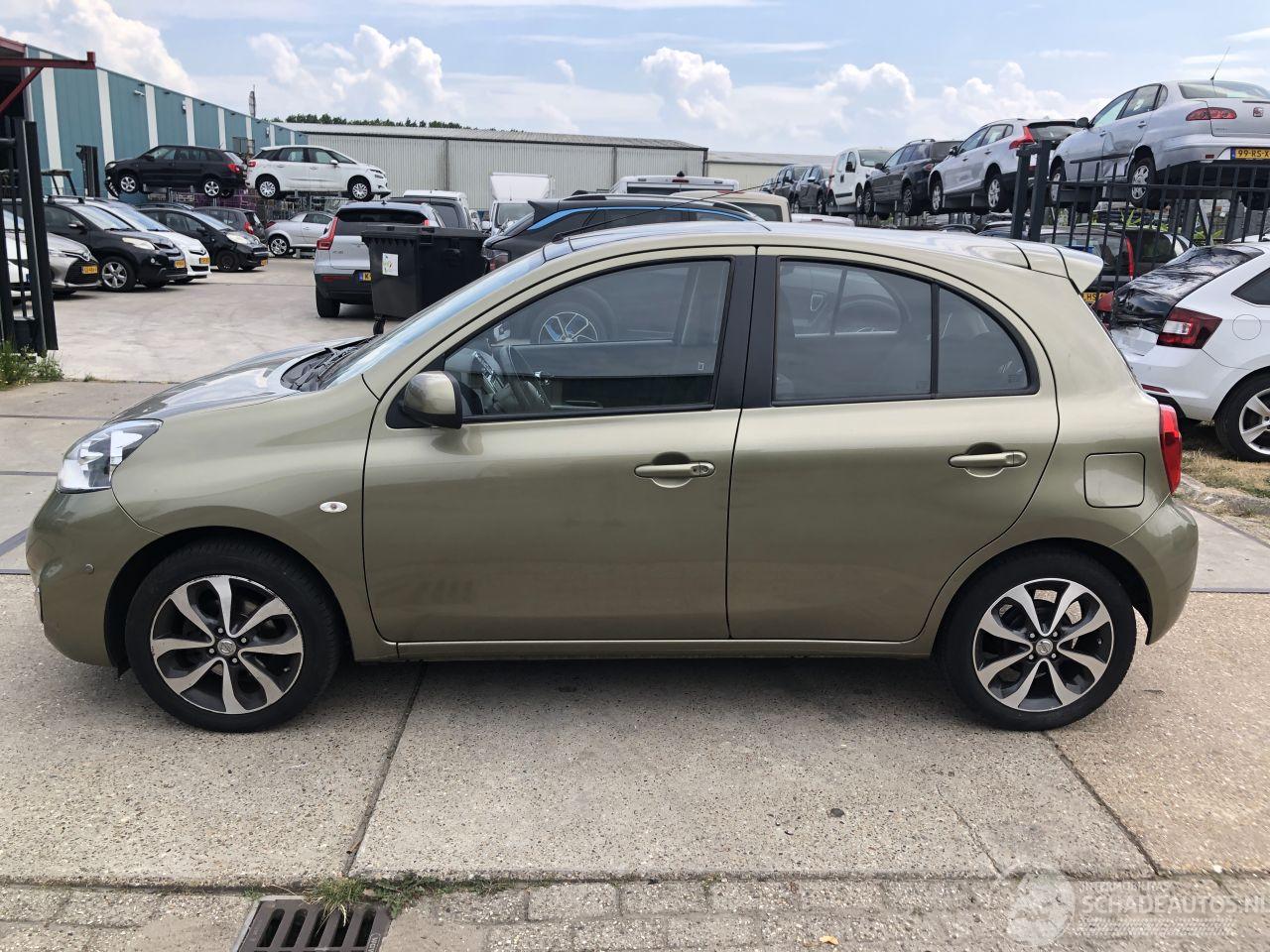 Nissan Micra 12i Automaat Pano, Navi, LM velgen