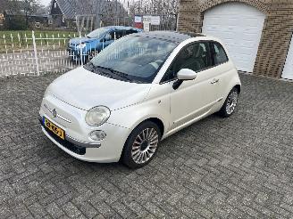 Vaurioauto  passenger cars Fiat 500 1.4 16v 2008/10