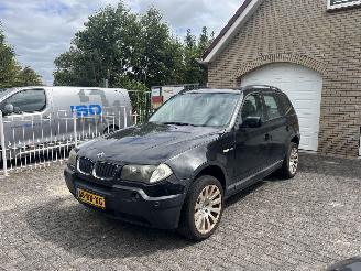 skadebil auto BMW X3 2.0i motorschade 2005/10