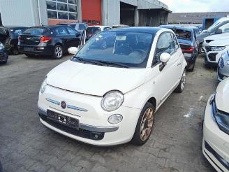 Vrakbiler auto Fiat 500 500 (312), Hatchback, 2007 1.2 69 2015/9