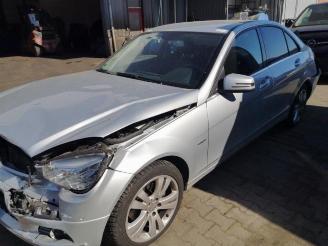 Vrakbiler auto Mercedes C-klasse C (W204), Sedan, 2007 / 2014 1.6 C-180K 16V BlueEfficiency 2009/1