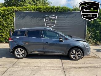 krockskadad bil auto Renault Clio Clio IV Estate/Grandtour (7R), Combi 5-drs, 2012 / 2021 0.9 Energy TCE 90 12V 2017/11