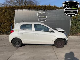 Uttjänta bilar auto Mitsubishi Space-star Space Star (A0), Hatchback, 2012 1.0 12V 2019/4