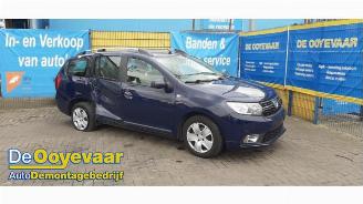 Coche siniestrado Dacia Logan Logan MCV II/Sandero Wagon (7S), Combi, 2013 0.9 TCE 12V 2017/9