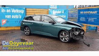  Peugeot 308 308 SW (F4/FC/FN/FR), Combi 5-drs, 2021 1.6 16V HYbrid 180 e-EAT8 2022/12