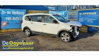 disassembly passenger cars Dacia Lodgy Lodgy (JS/SD0J), MPV, 2012 1.3 TCE 130 16V 2019/11