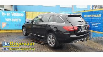 Vrakbiler auto Mercedes C-klasse C Estate (S205), Combi, 2014 / 2021 C-180 1.6 16V BlueEfficiency 2017/10