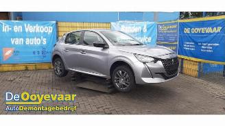 Vrakbiler auto Peugeot 208 208 II (UB/UH/UP), Hatchback 5-drs, 2019 1.2 Vti 12V PureTech 75 2022/4