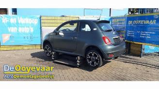 Vrakbiler auto Fiat 500 500 (312), Hatchback, 2007 1.0 Hybrid 2021/7