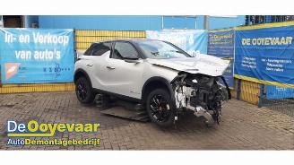 krockskadad bil auto DS Automobiles DS 3 Crossback DS 3/Crossback (UC/UJ/UR), Hatchback, 2018 E-Tense 50 kWh 2020/9