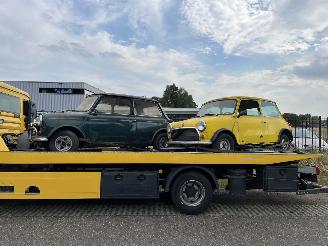 krockskadad bil auto Mini 1000 2X MINI ALLEEN ALS SET TE KOOP !!! 1X MINI 1000, 1X MINI 850 1978/6