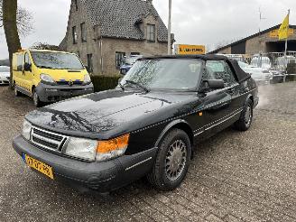 Schadeauto Saab 900 TURBO, CABRIOLET, AUTOMAAT, SCHUURVONDST 1989/2