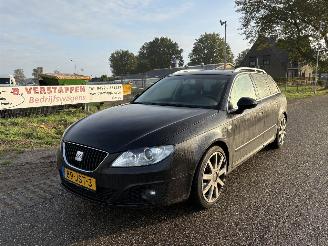 skadebil auto Seat Exeo ST 2.0 TDI 105 KW leer, navigatie, airco enz 2009/9