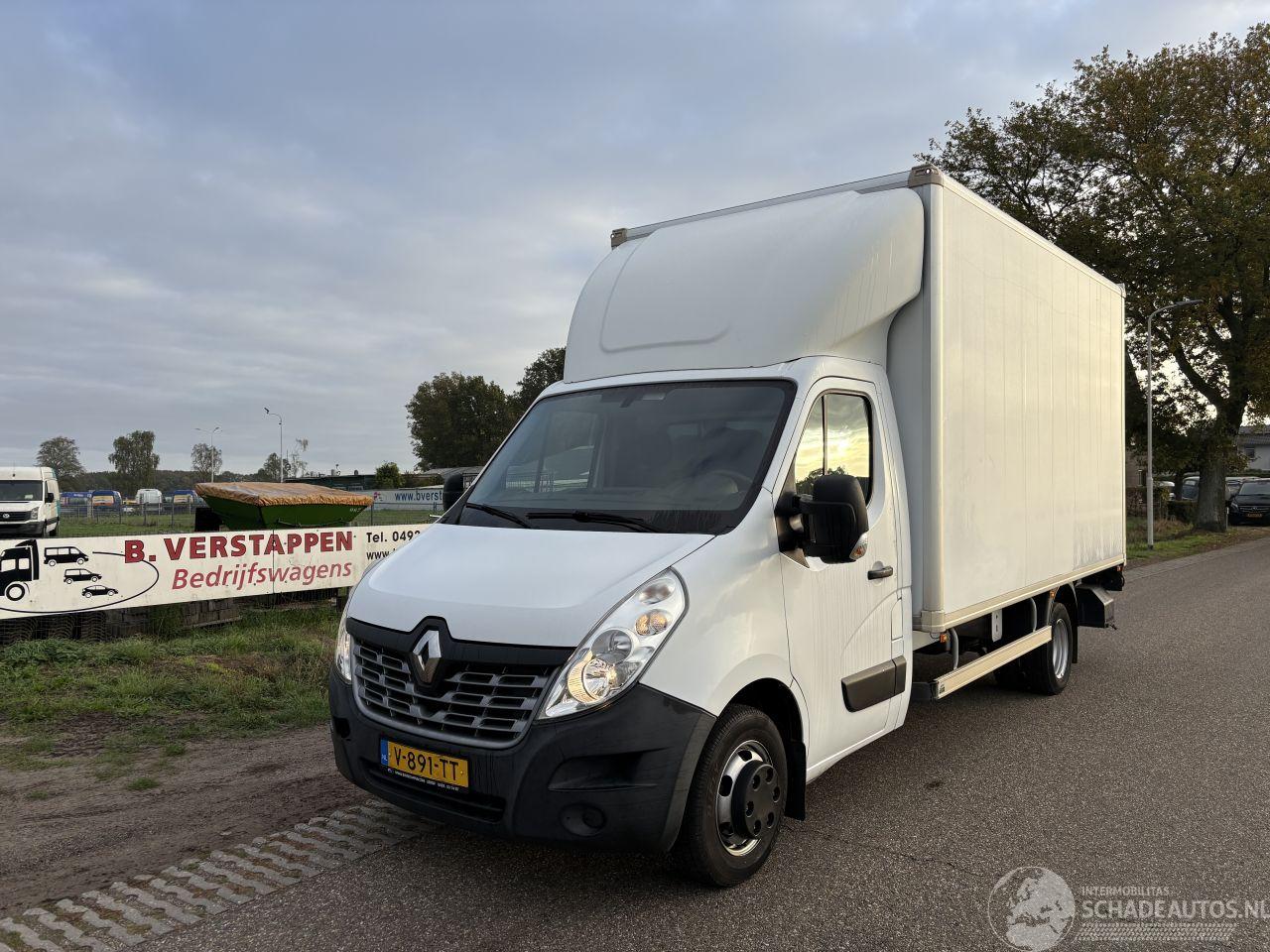 Renault Master 2.3 DCI BAKWAGEN + HYDR. LAADKLEP + TREKAAK, AIRCI, NAVIGATIE ENZ