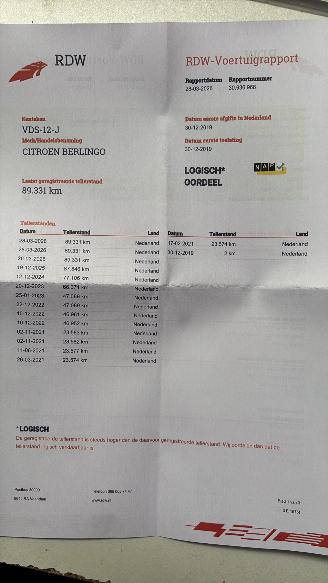 Citroën Berlingo 1.5 BLUEHDI AIRCO, NAVIGATIE ENZ 89.000 KM N.A.P. picture 17