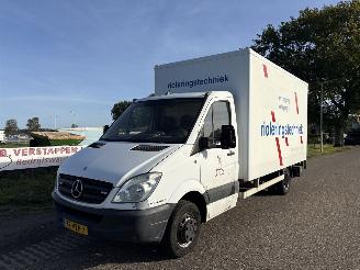krockskadad bil bedrijf Mercedes Sprinter 515 CDI Bakwagen + hydr. laadklep 2008/7