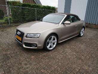 damaged passenger cars Audi A5 3.2 V6 Cabrio S-Line Leder Navi 2010/2