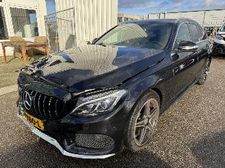 Voiture accidenté Mercedes C-klasse 200 AMG AUT PRESTIGE GLASDAK BJ 2015 ! 2015/8