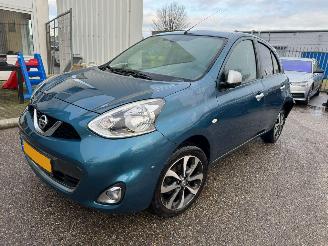 krockskadad bil auto Nissan Micra 1.2 DIG-S Connect Edition N-TEC 61.909 KM 2016/8