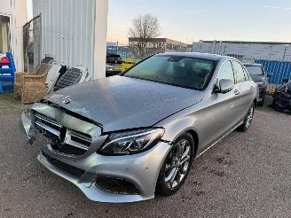 krockskadad bil auto Mercedes C-klasse 180 Prestige AUTOMAAT 2016/9