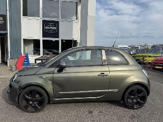 Vaurioauto  passenger cars Fiat 500 1.2Pop 2011/1