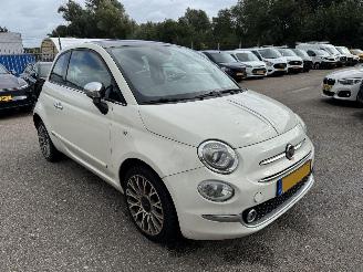 Voiture accidenté Fiat 500 0.9 TwinAir Turbo Lounge 2017/8