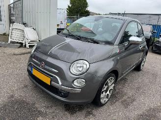 krockskadad bil auto Fiat 500 0.9 TwinAir Lounge 2014/1