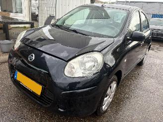 damaged passenger cars Nissan Micra 1.2 DIG-S Acenta 2012/3