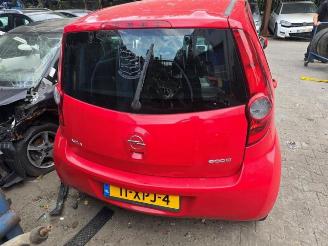 krockskadad bil fiets Opel Agila Agila (B), MPV, 2008 / 2014 1.0 12V 2012/6