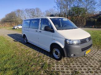 krockskadad bil bedrijf Volkswagen Transporter TRANSPORTER 2.0 TDI 9 PERSOONS LANG AIRCO 2012/8