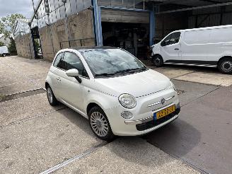 uszkodzony samochody osobowe Fiat 500 1.4  16V  Lounge 2007/12