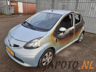 Coche siniestrado Toyota Aygo Aygo (B10), Hatchback, 2005 / 2014 1.0 12V VVT-i 2007/4