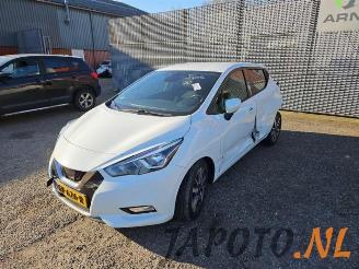 demontáž osobní automobily Nissan Micra Micra (K14), Hatchback, 2016 / 2024 0.9 IG-T 12V 2018/6