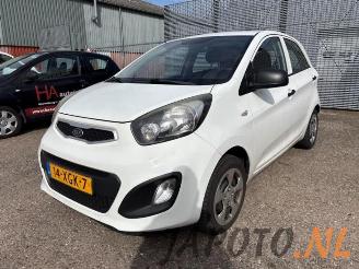 Vrakbiler auto Kia Picanto Picanto (TA), Hatchback, 2011 / 2017 1.0 12V 2012/6