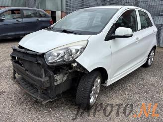 Vrakbiler auto Kia Picanto Picanto (TA), Hatchback, 2011 / 2017 1.0 12V 2012/5