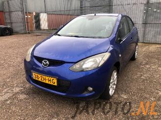 rozbiórka samochody osobowe Mazda 2 2 (DE), Hatchback, 2007 / 2015 1.5 16V S-VT 2008/2