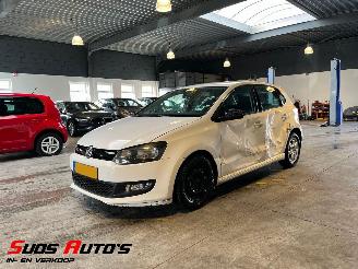 krockskadad bil auto Volkswagen Polo 1.2 TDI BlueMotion NAP! 2011/4