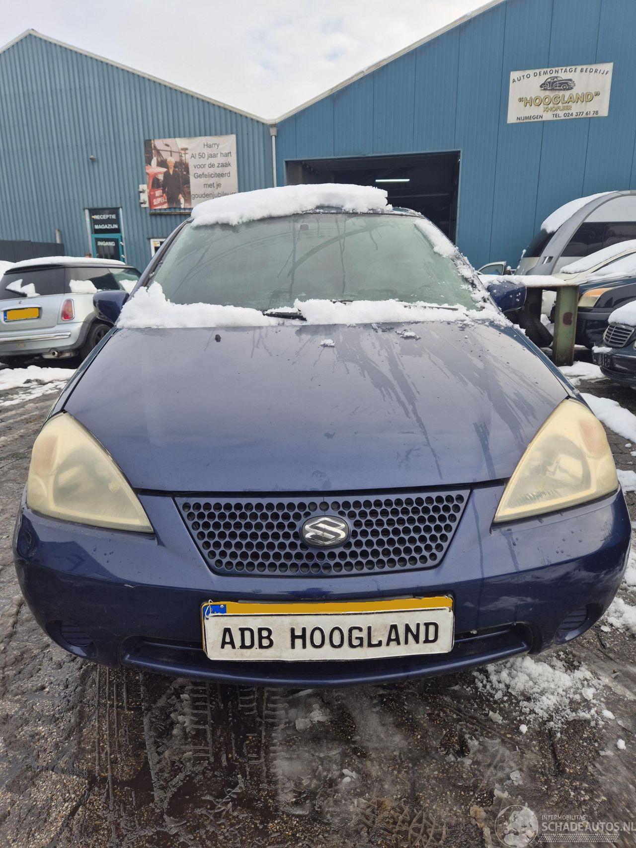 Suzuki Liana (ERC/ERD/RH4) Hatchback 5-drs 1.6 MPi 16V (M16A) [76kW]