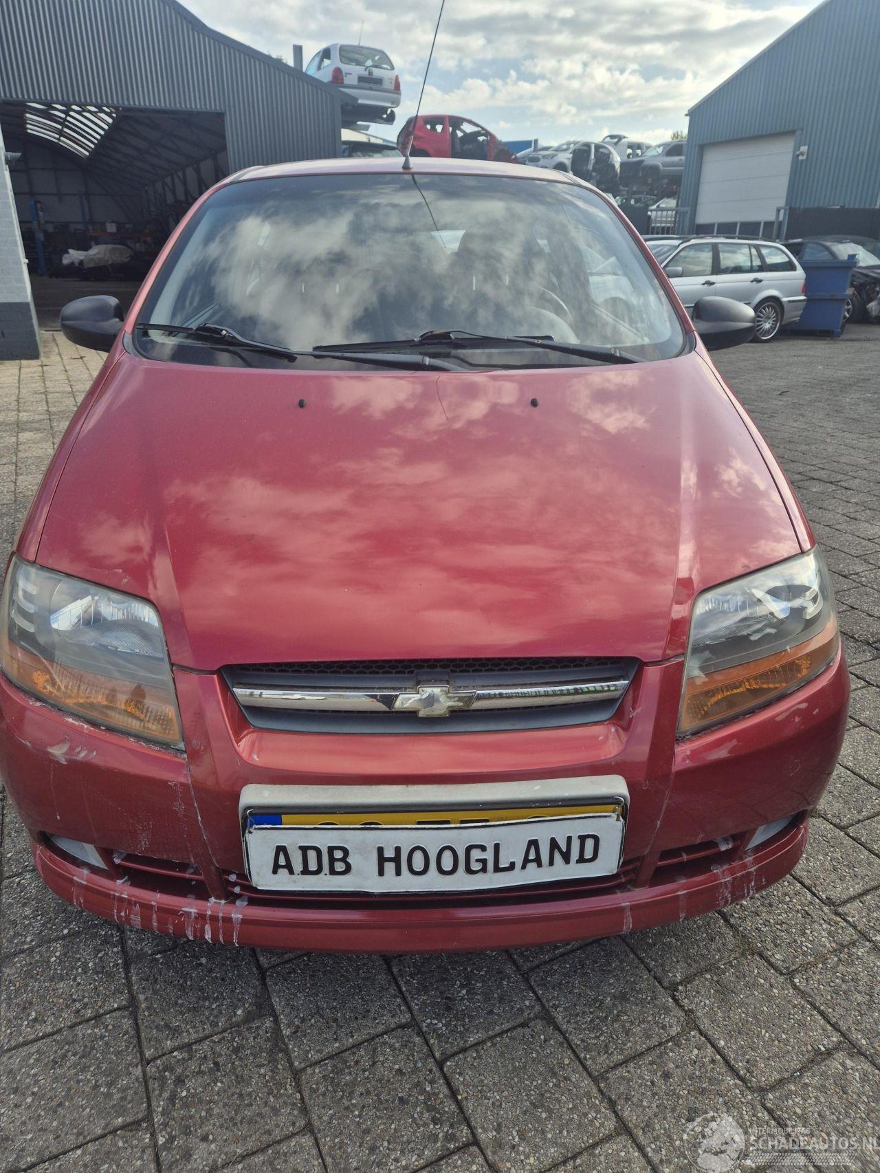 Daewoo Kalos (SF48) Hatchback 1.2 (B12S1(Euro 4)) [53kW] 5-BAK