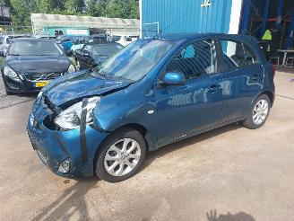 Vaurioauto  passenger cars Nissan Micra Micra (K13) Hatchback 1.2 12V DIG-S 2014/10