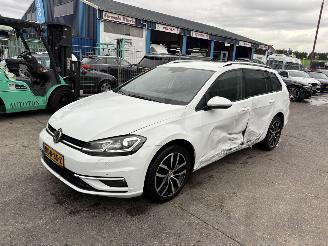 skadebil auto Volkswagen Golf 1.6 TDI 85KW DSG Clima Navi Led Xenon 2019/5