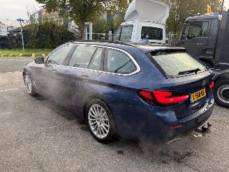 krockskadad bil auto BMW 5-serie 530E 135KW Autom. Clima Navi Laser Business Edition Plus NAP 2021/7