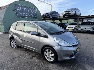 krockskadad bil auto Honda Jazz 1.4 Hybrid Autom. Clima Pano Elegance 2011/6