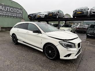 skadebil auto Mercedes Cla-klasse 200 115KW Autom. Pano Clima Navi Leer Shooting Brake 2016/6