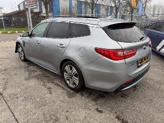 krockskadad bil auto Kia Optima 2.0 GDI PHEV 115KW Autom. Pano Clima Navi Led Leer Camera 2017/11